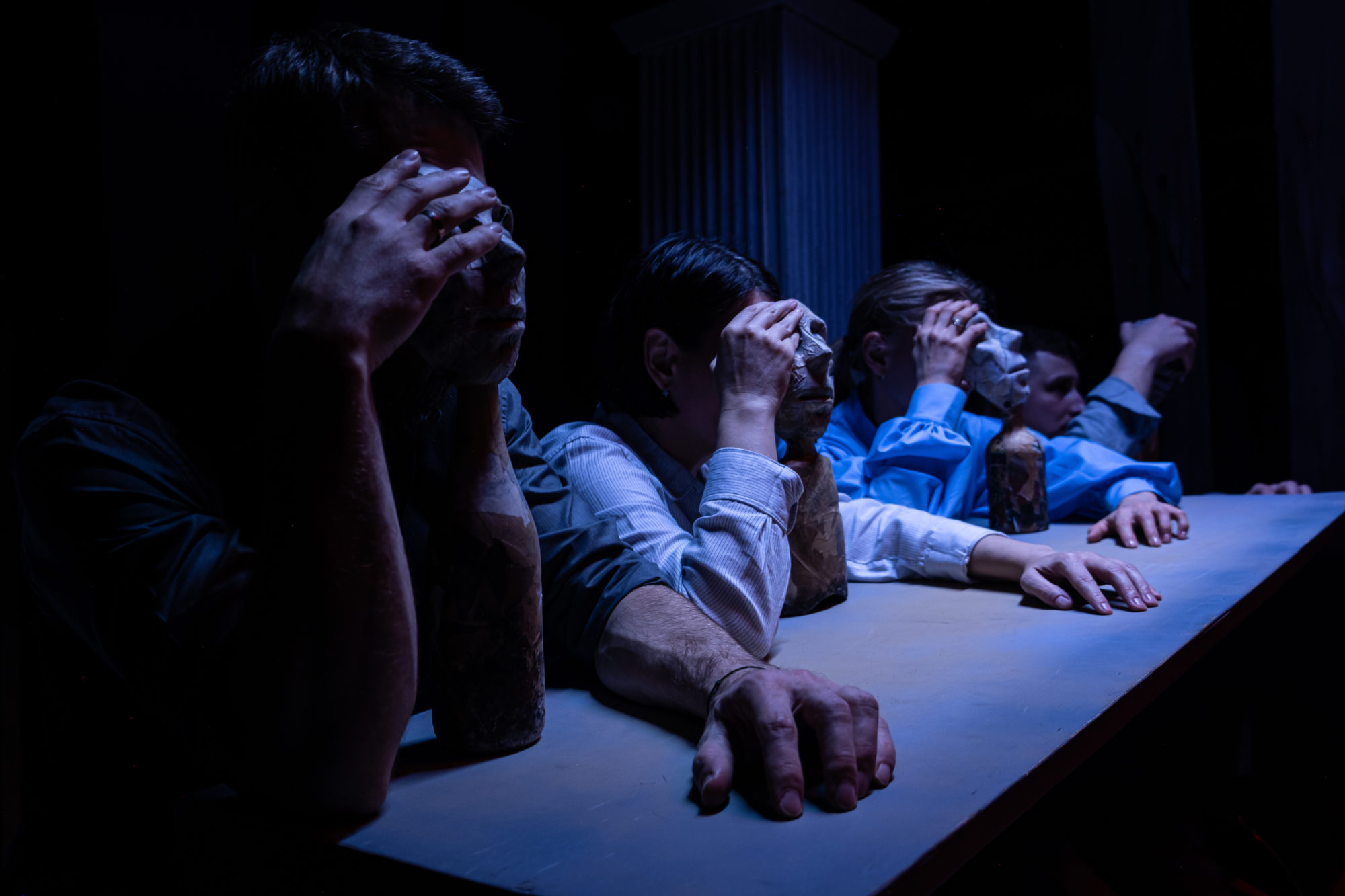 Спектакль «Человек в футляре», фотография Таисии Осиповой