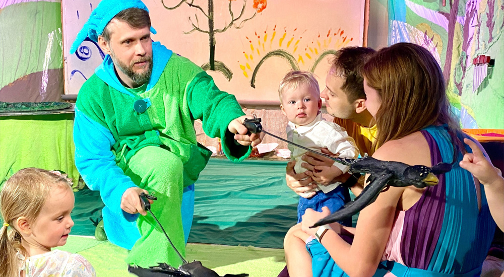 На нашей сцене появился спектакль для самых маленьких